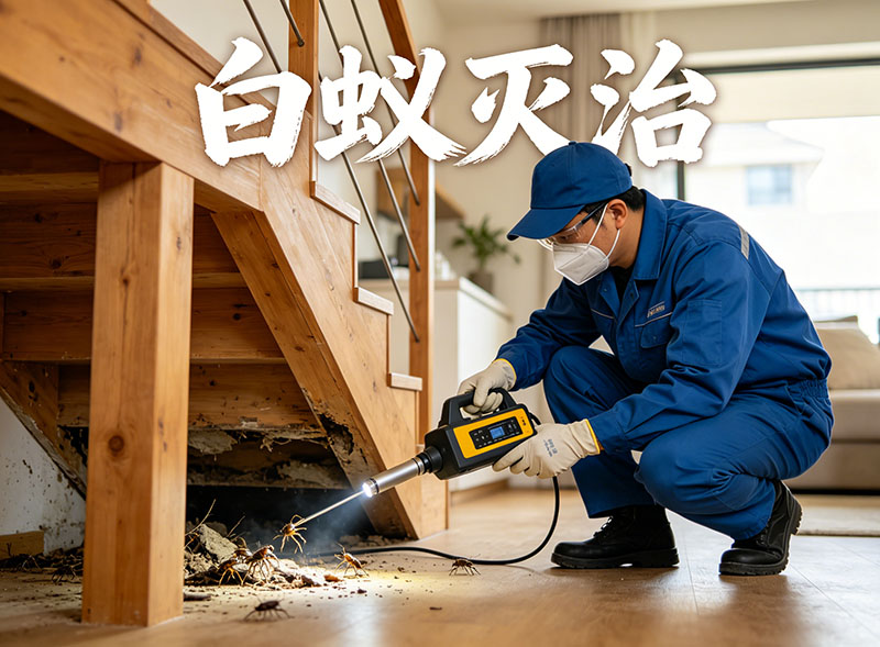 秦淮白蚁灭治服务｜专业消杀，筑牢建筑安全防线